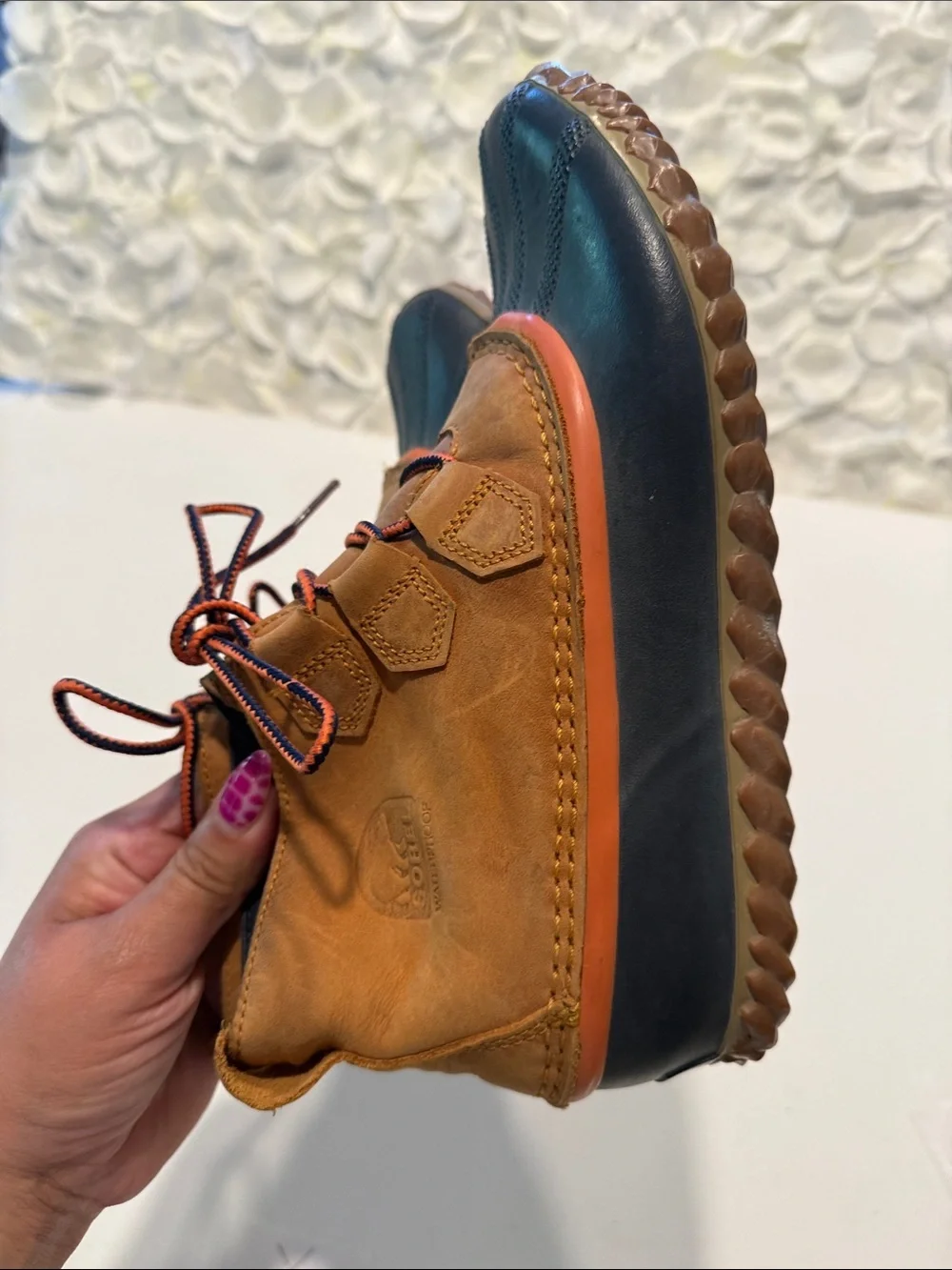 Sorel Brown and Black Women's Waterproof Duck Boots